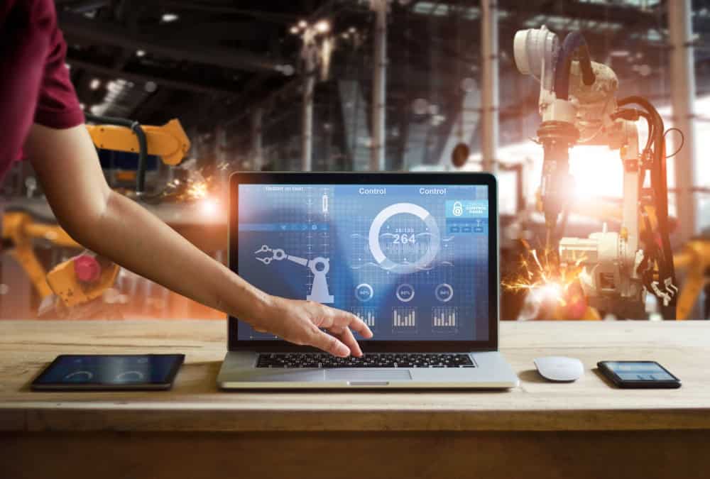 Industrial robot control systems