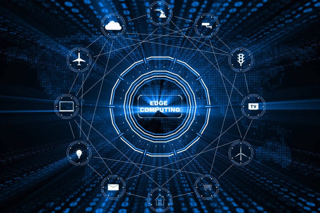 Edge computing paneel, lokale data-analyse, industriële IoT
